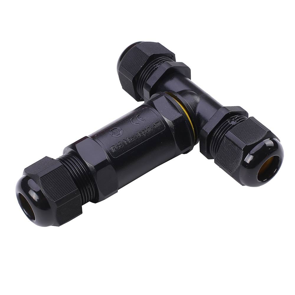 10x Kabelverbinder - T-vorm - IP68 waterdicht | HOFTRONIC