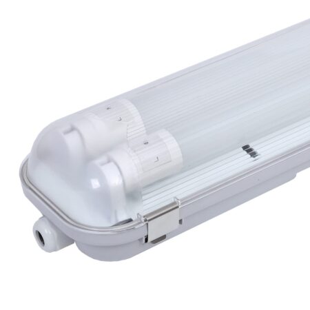 10x LED TL Armatuur 150 cm - 6000K Daglicht wit - 2x24 Watt - IP65 Waterdicht | HOFTRONIC