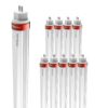 10x LED TL Buis 115cm - T5 G5 Fitting - 18 Watt 3150 lumen (175Lumen/W) - 6000K Daglicht wit - Flikkervrij - Vervangt 80 Watt (80 Watt/860) | HOFTRONIC
