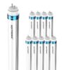 10x LED TL Buis 150cm - T8 G13 Fitting - 25 Watt 3500 lumen (140lm/W) - 4000K neutraal wit - Flikkervrij - Vervangt 90 Watt (90W/840) - Incl. Starter | HOFTRONIC