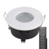 12x LED inbouwspots Barcelona - Wit - 4 Watt 345 lumen - 2700K warm wit - IP44 waterdicht - GU10 - Dimbaar - met dimmer en afstandsbediening - Voor badkamer | HOFTRONIC