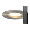 20x Bari inbouwspots - RVS - Dimbaar - GU10 - 5 Watt 400 lumen - 2700K Warm wit - IP65 Waterdicht - met dimmer en afstandsbediening - Badkamer en woonkamer | HOFTRONIC