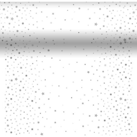 3-in-1 Xmas Star Silver Stardust 40 X 480 Cm | Duni