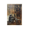 3D schilderij Gave Special Motor Ride to Live 902 |