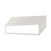 6x LED Paneel - 30x120 cm - 36 Watt - 4860lm (135lm/W) - 4000K neutraal wit - Flikkervrij - UGR19 - 5 jaar garantie | HOFTRONIC