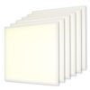 6x LED Paneel - 60x60 cm - 36 Watt - 4860lm (135lm/W) - 3000K warm wit - Flikkervrij - UGR22 - 5 jaar garantie | HOFTRONIC