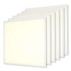 6x LED Paneel - 62x62 cm - 36 Watt - 4860lm (135lm/W) - 3000K warm wit - Flikkervrij - UGR22 - 5 jaar garantie | HOFTRONIC