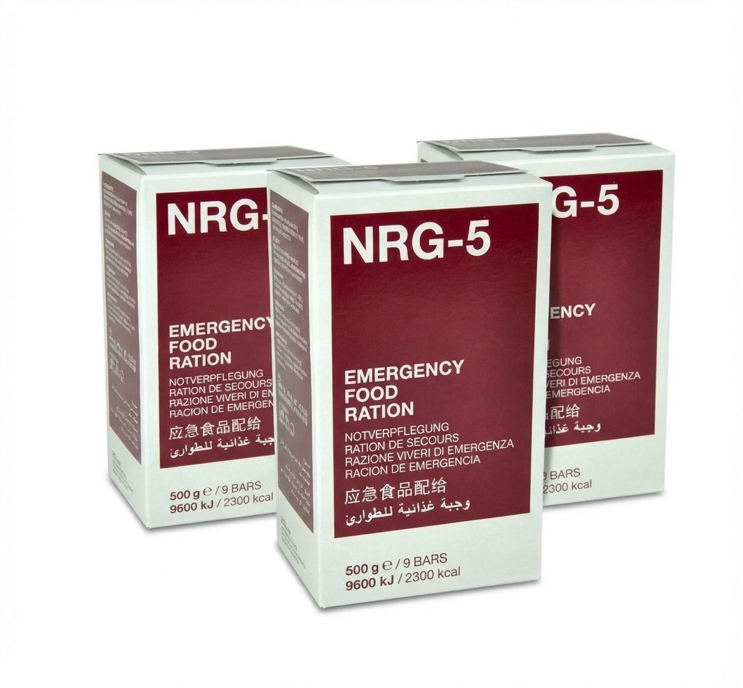72 uur Noodrantsoen NRG-5 Pakket (1 persoon) - 3 dagen eten | MSI