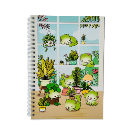 A5 Bullet Journal - Cactus Cats II | CutieSquad