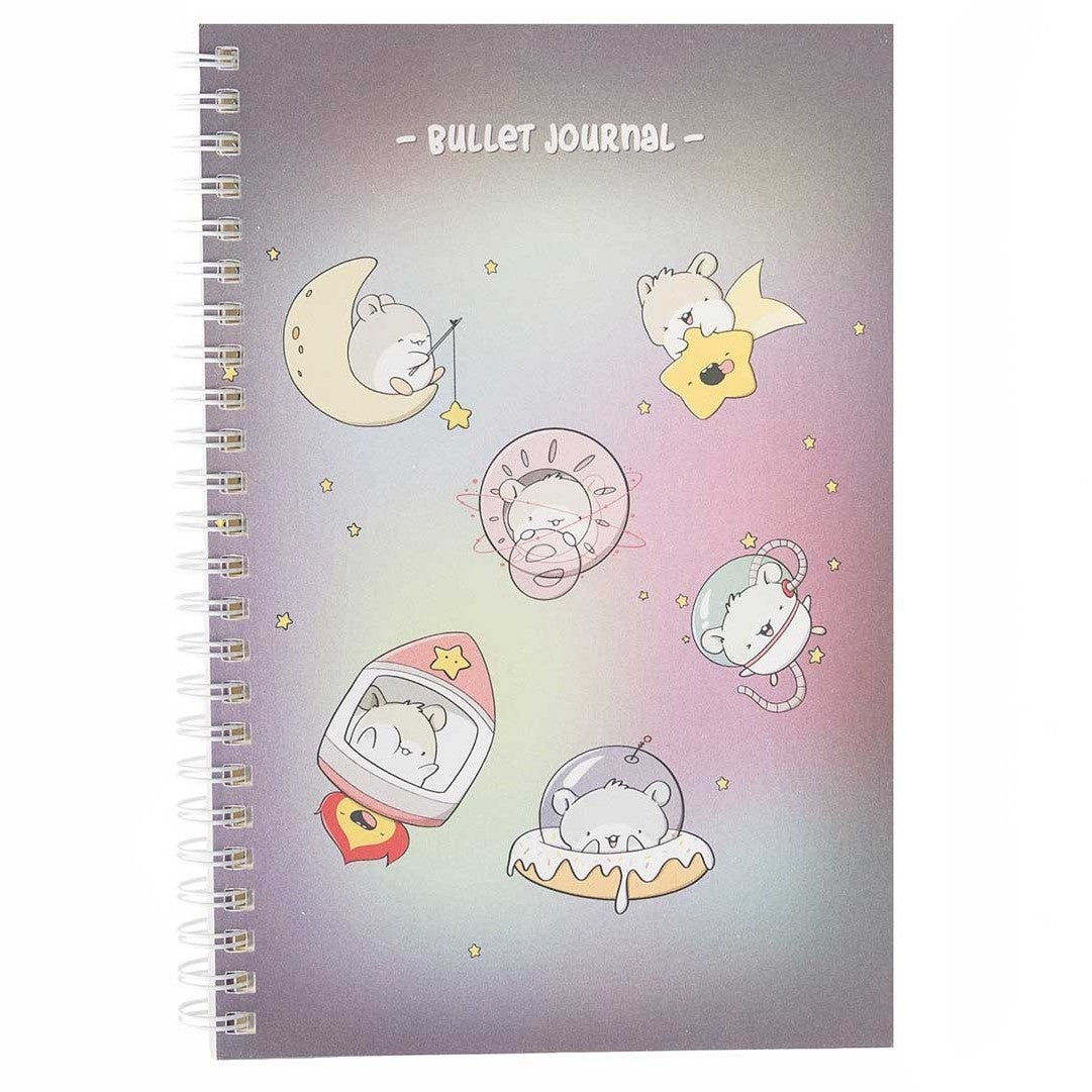 A5 Bullet Journal - Space Hamsters | CutieSquad