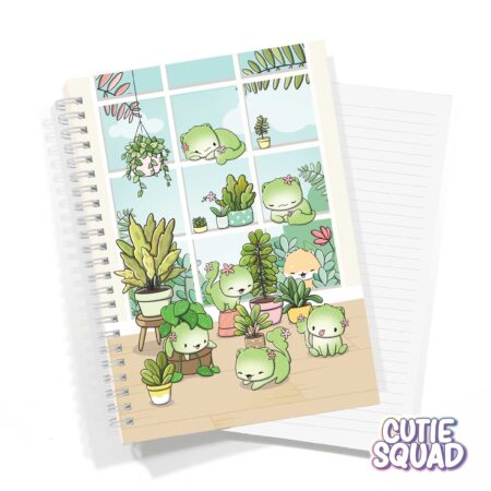 A5 Notebook - Cactus Cats II | CutieSquad
