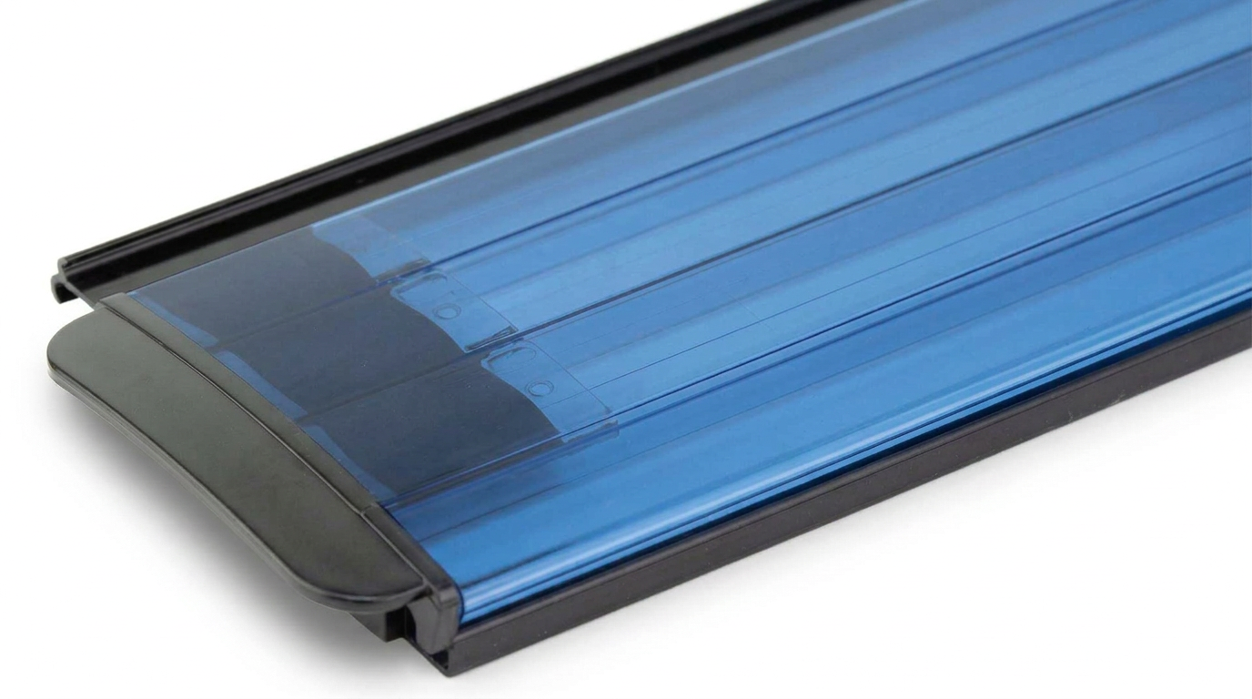AQS Polycarbonaat budget Solar zwembad lamellen - per m2 - Blauw | AQS