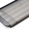 AQS Polycarbonaat budget Solar zwembad lamellen - per m2 - Graphite | AQS