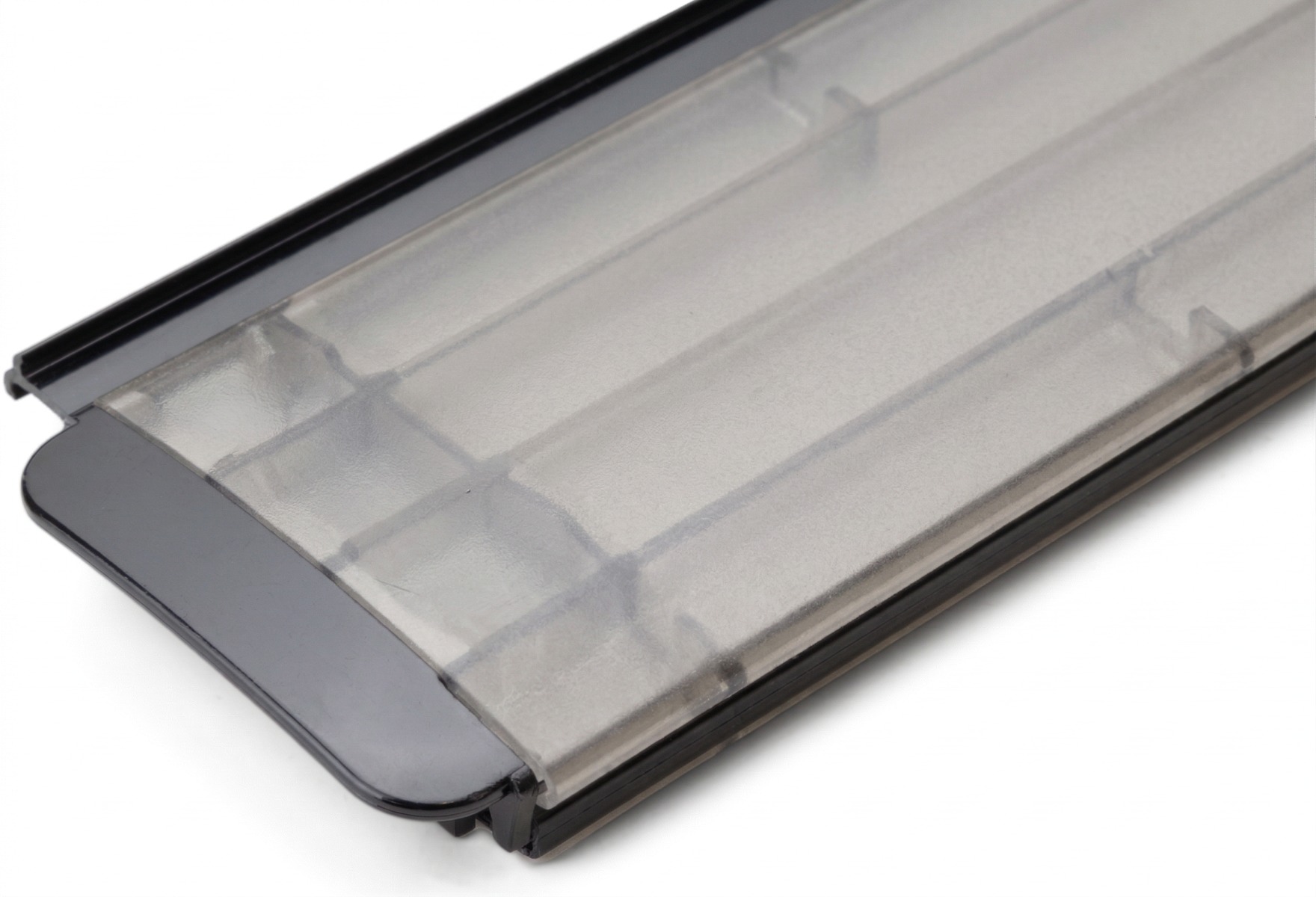 AQS Polycarbonaat budget Solar zwembad lamellen - per m2 - Graphite | AQS