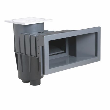 AQS skimmer brede zuigmond antraciet | AQS
