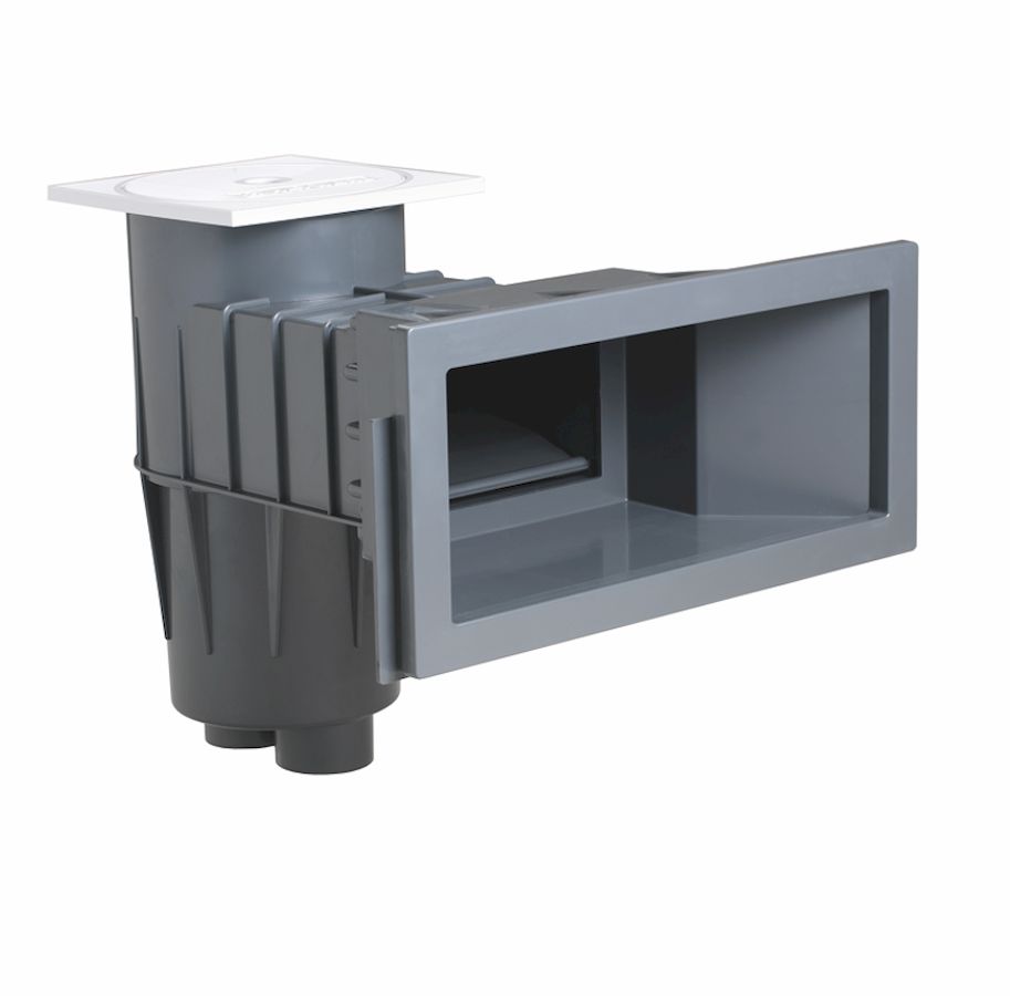 AQS skimmer brede zuigmond antraciet | AQS