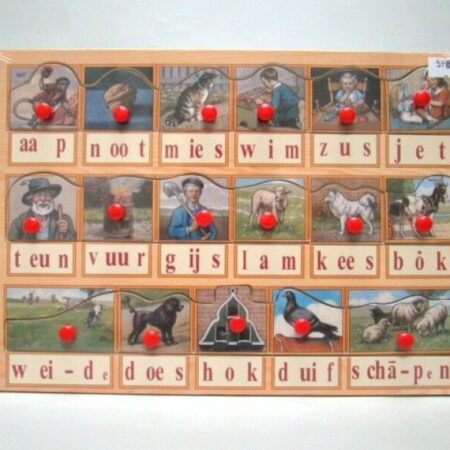 Aap noot mies puzzelplankje | Geharo BV