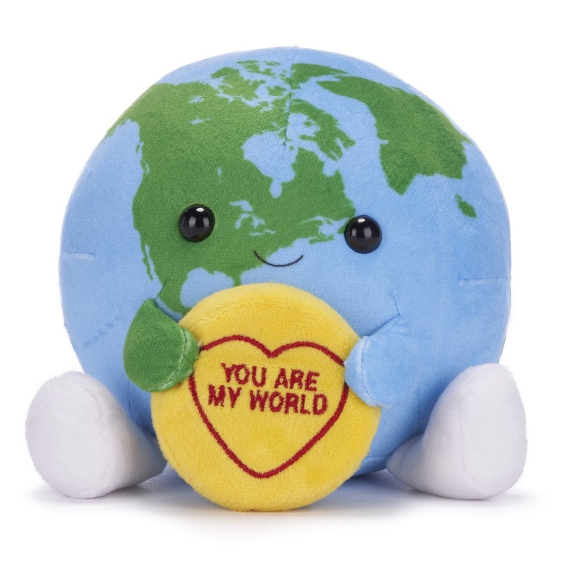 Aarde knuffel - You are my world - 18 cm | Love Hearts