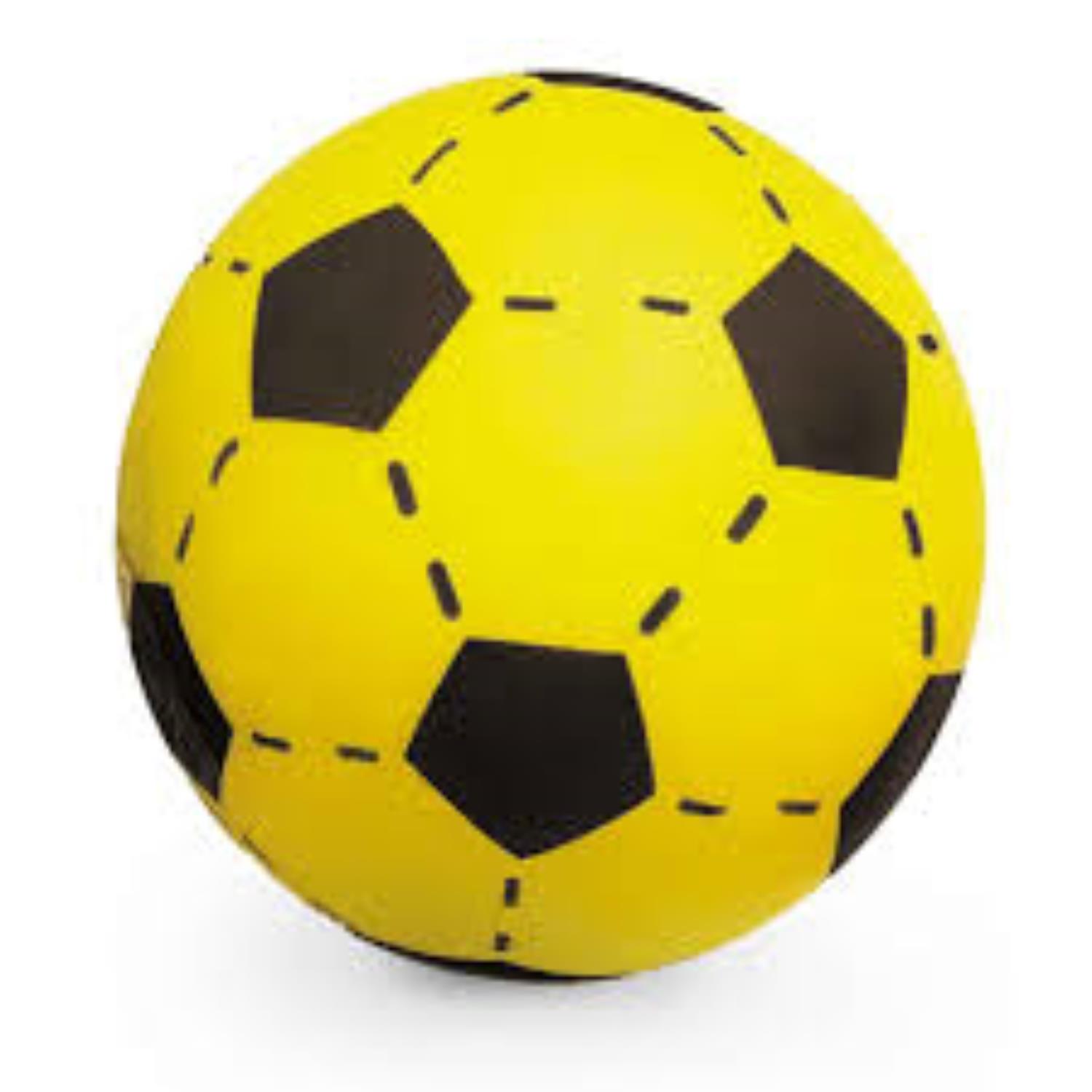 Adriatic Foam voetbal Ø20cm geel | Adriatic