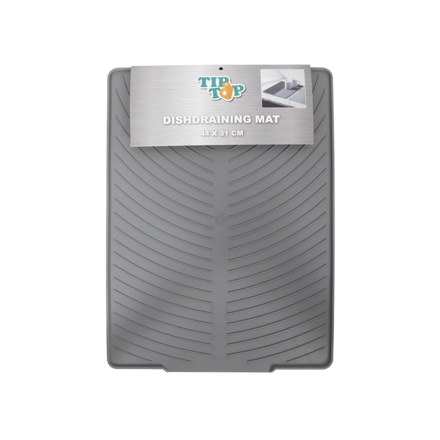 Afdruipmat 44x31cm grijs | Tip Top