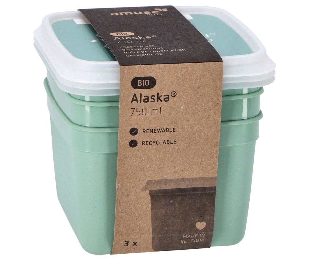 Alaska 3 Diepvriesdozen Vierkant 0.75 liter | Amuse