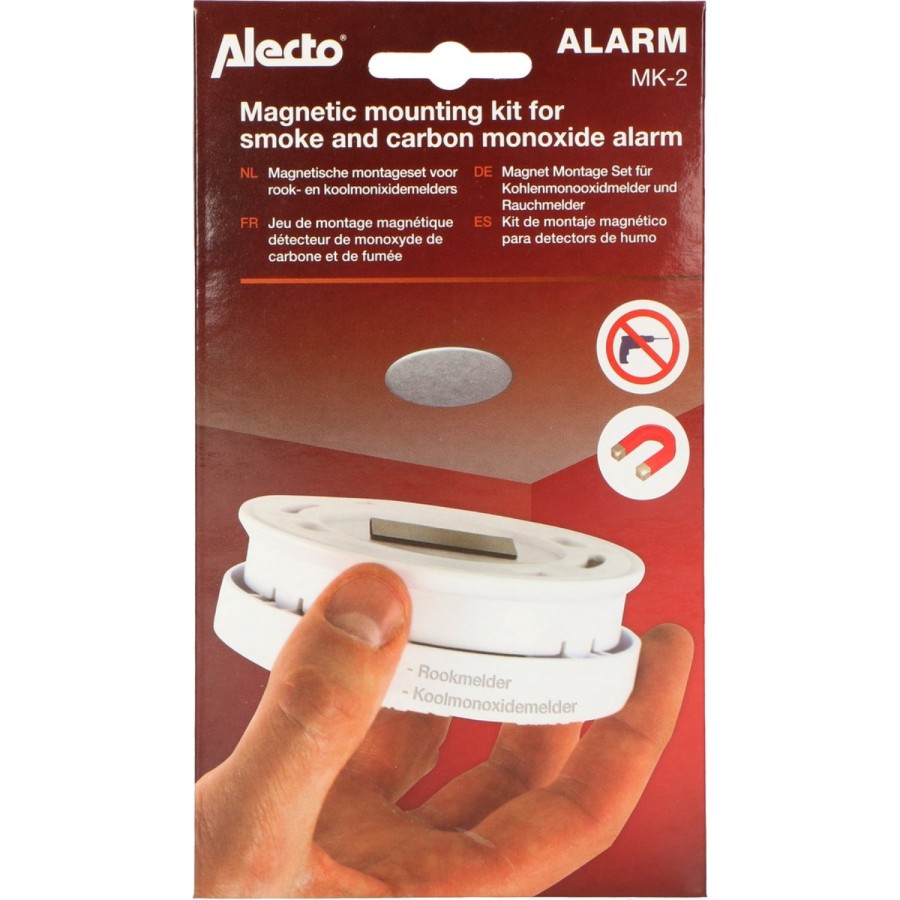 Alecto Magnetische Montageset Voor Melders | Alecto