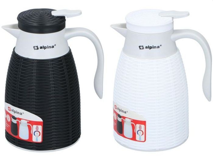 Alpina Isoleerkan 1 Liter Zwart/Wit | Alpina