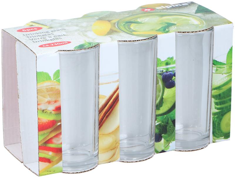 Alpina Longdrinkglasset 6-delig 230ml | Alpina