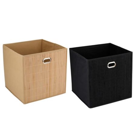 Alpina Voorrraaddoos bamboe 31x31x31cm | Alpina
