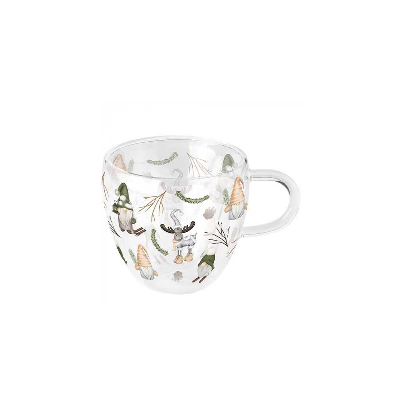 Ambiente Glas 200ml Forest gnomes | Ambiente