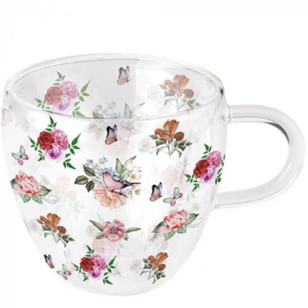 Ambiente Glas Charlotte white 200ml | Ambiente
