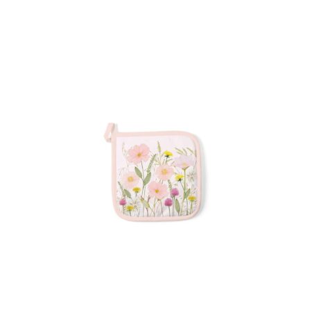 Ambiente Pannenlap pastel flowers roze | Ambiente