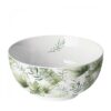 Ambiente Schaal Jungle leaves white | Ambiente