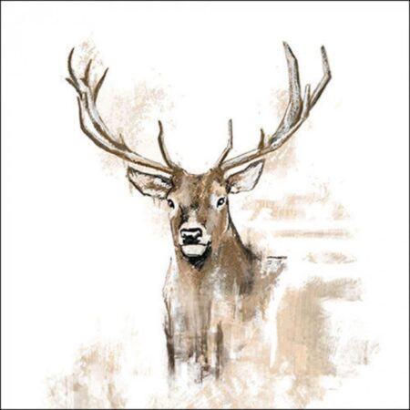 Ambiente Servet 33cm Antlers FSC Mix | Ambiente