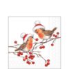 Ambiente Servetten 25cm Christmas robins | Ambiente