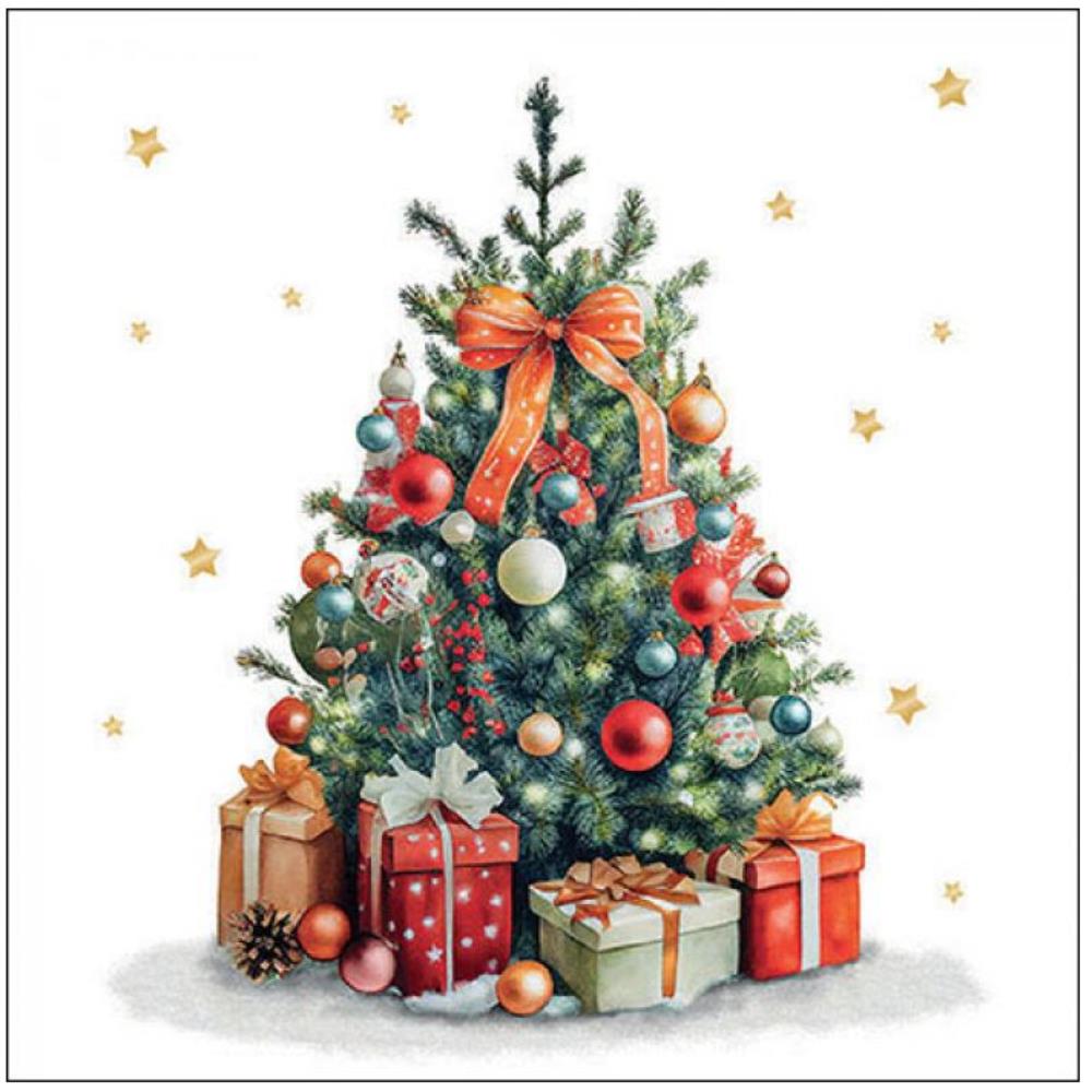 Ambiente Servetten 25cm Christmas tree | Ambiente