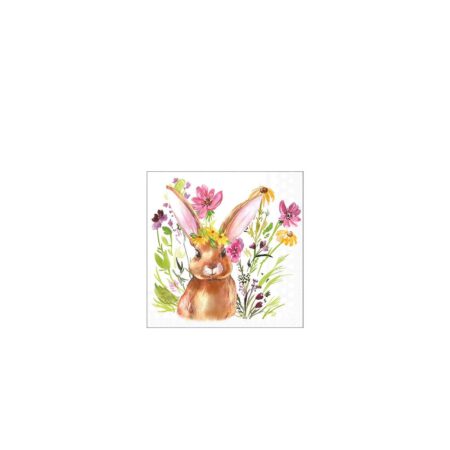 Ambiente Servetten 25cm girl bunny | Ambiente