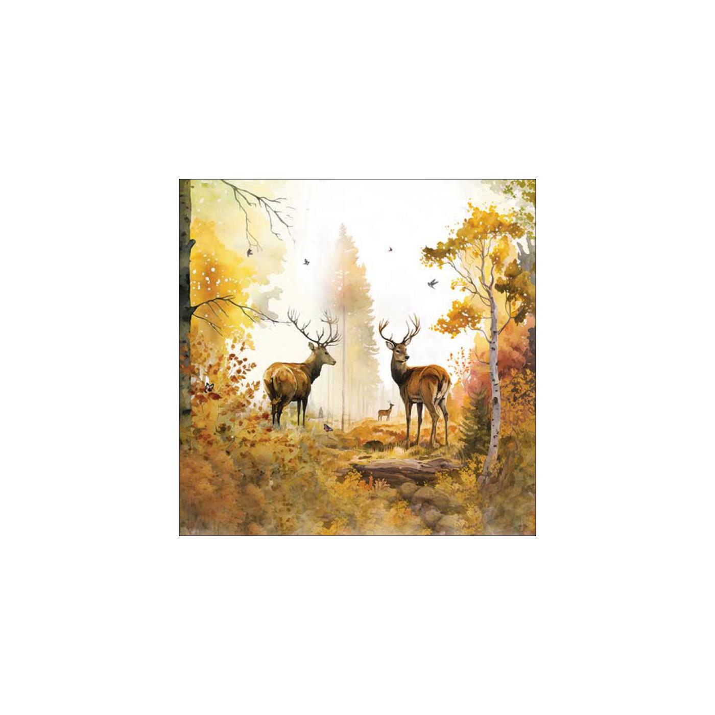 Ambiente Servetten 33cm Autumn forest | Ambiente