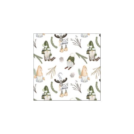 Ambiente Servetten 33cm Forest gnomes | Ambiente