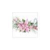 Ambiente Servetten 33cm Pink poinsettia | Ambiente