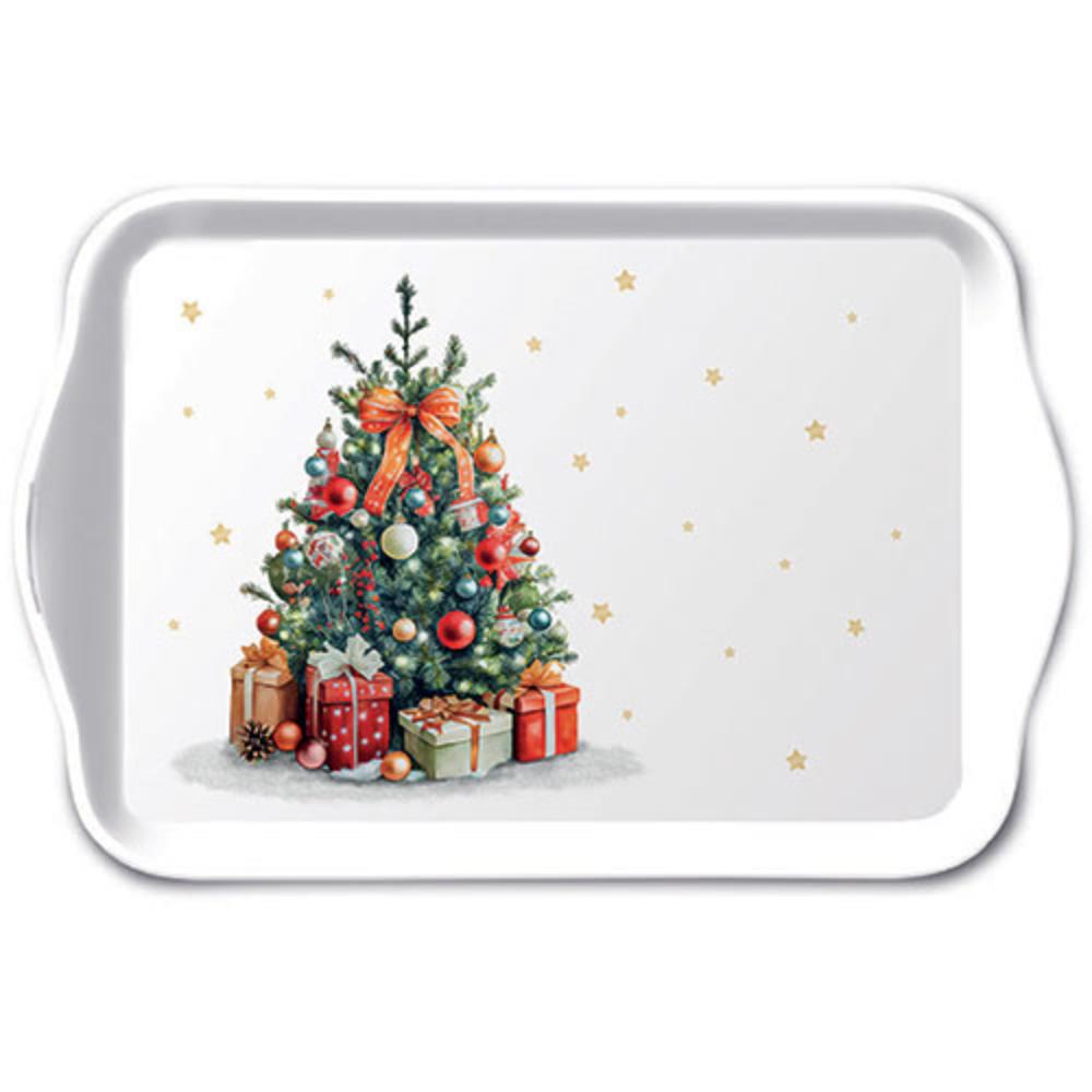 Ambiente Tray 13x21cm Christmas tree | Ambiente
