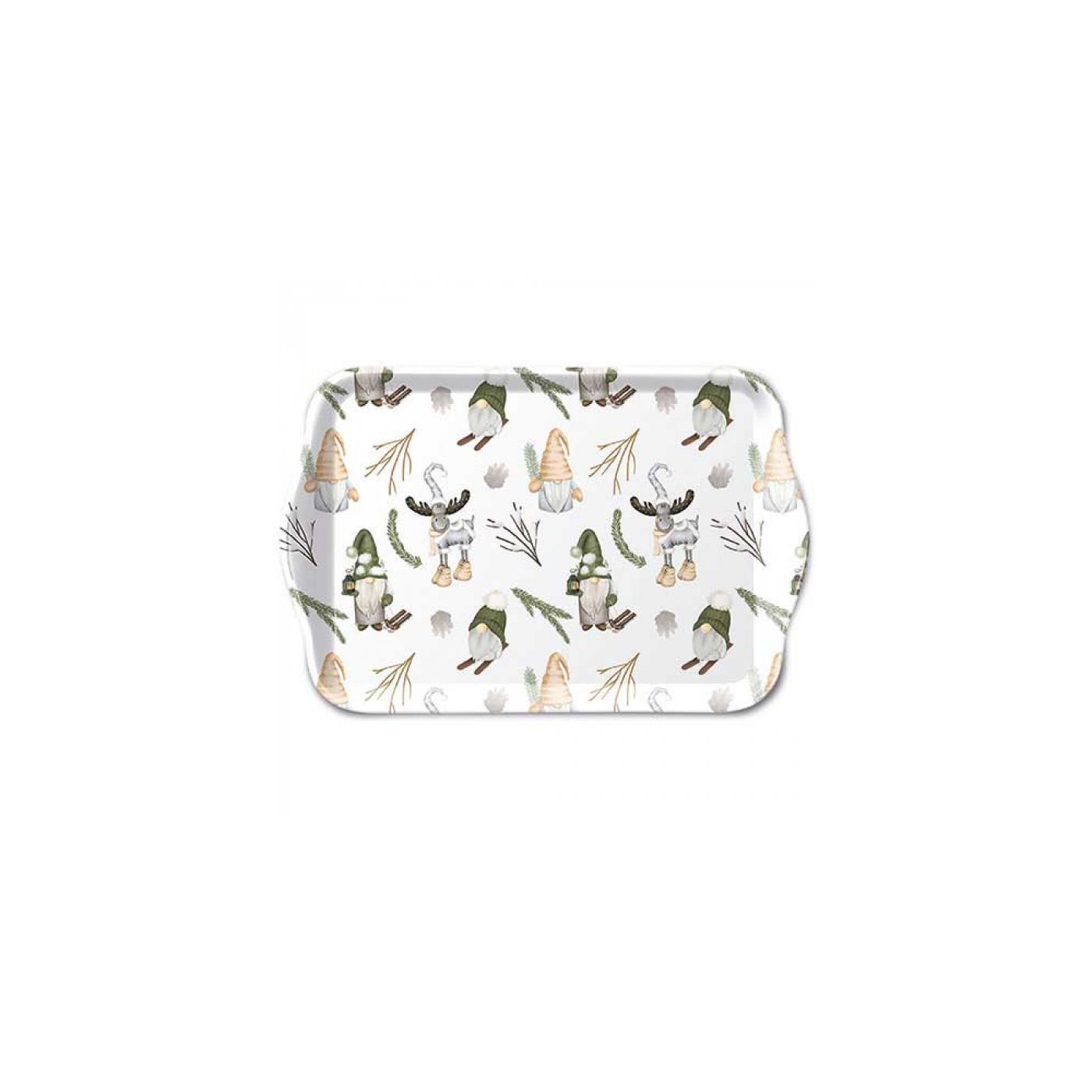 Ambiente Tray 13x21cm Forest gnomes | Ambiente