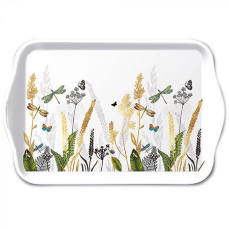 Ambiente Tray Ornamental Flowers 13x21cm | Ambiente