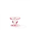 Ambiente kandelaar glas Rose Ø9xh7cm | Ambiente