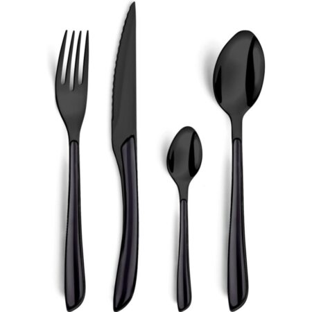 Amefa Bestekset Lumino 6 Delig Zwart | Amefa