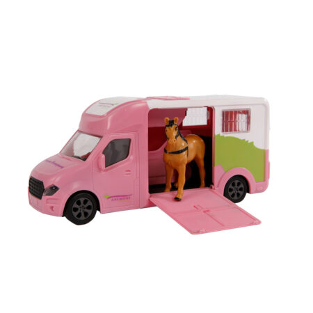 Anemone paardentransporter roze van Kids Globe | Kids Globe
