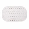 Anti-Slip Bad- / Douchemat | Kleur: Wit | Afmetingen: 54 x 35 cm | Met zuignapjes | PR45127-W | Atlantis | Atlantis