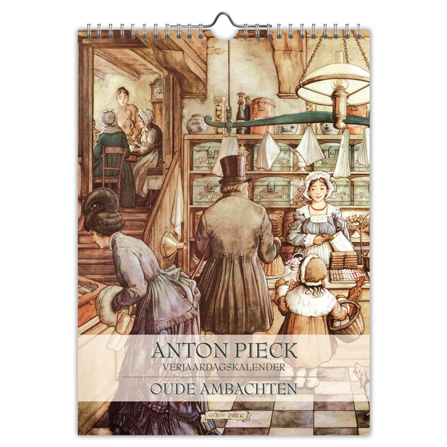 Anton Pieck 'Oude Ambachten' 18x25cm | Comello