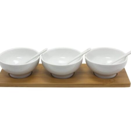 Aperitief Set 7 Delig Hout Plank |