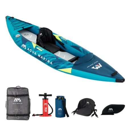 Aqua Marina Steam 312 kajak Opblaasbaar - 1 Persoons | Aqua Marina